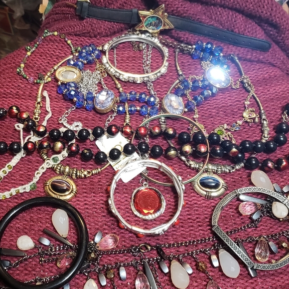 Vintage Estate Jewelry Lot Bling Bling - Picture 4 of 8